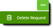 Screenshot showing the option to delete a document request