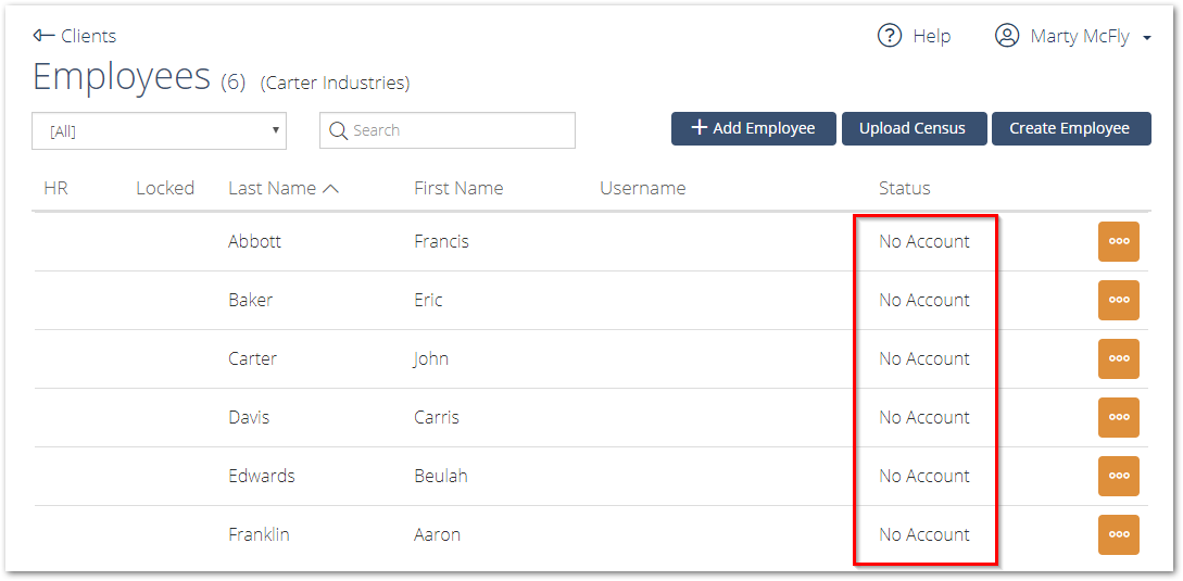 How to use the Preloading Template to add placeholder accounts ...