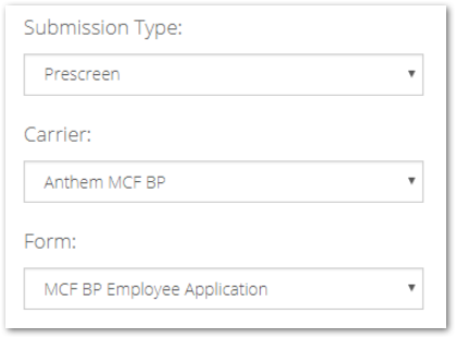 How to send a Prescreen submission to Anthem MCF BP ...