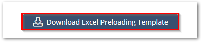 Screenshot highlighting the Download Excel Preloading Template button in the Employee List