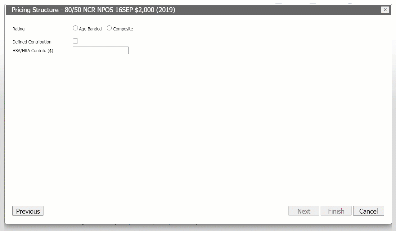 Animated image showing how to select Age Banded